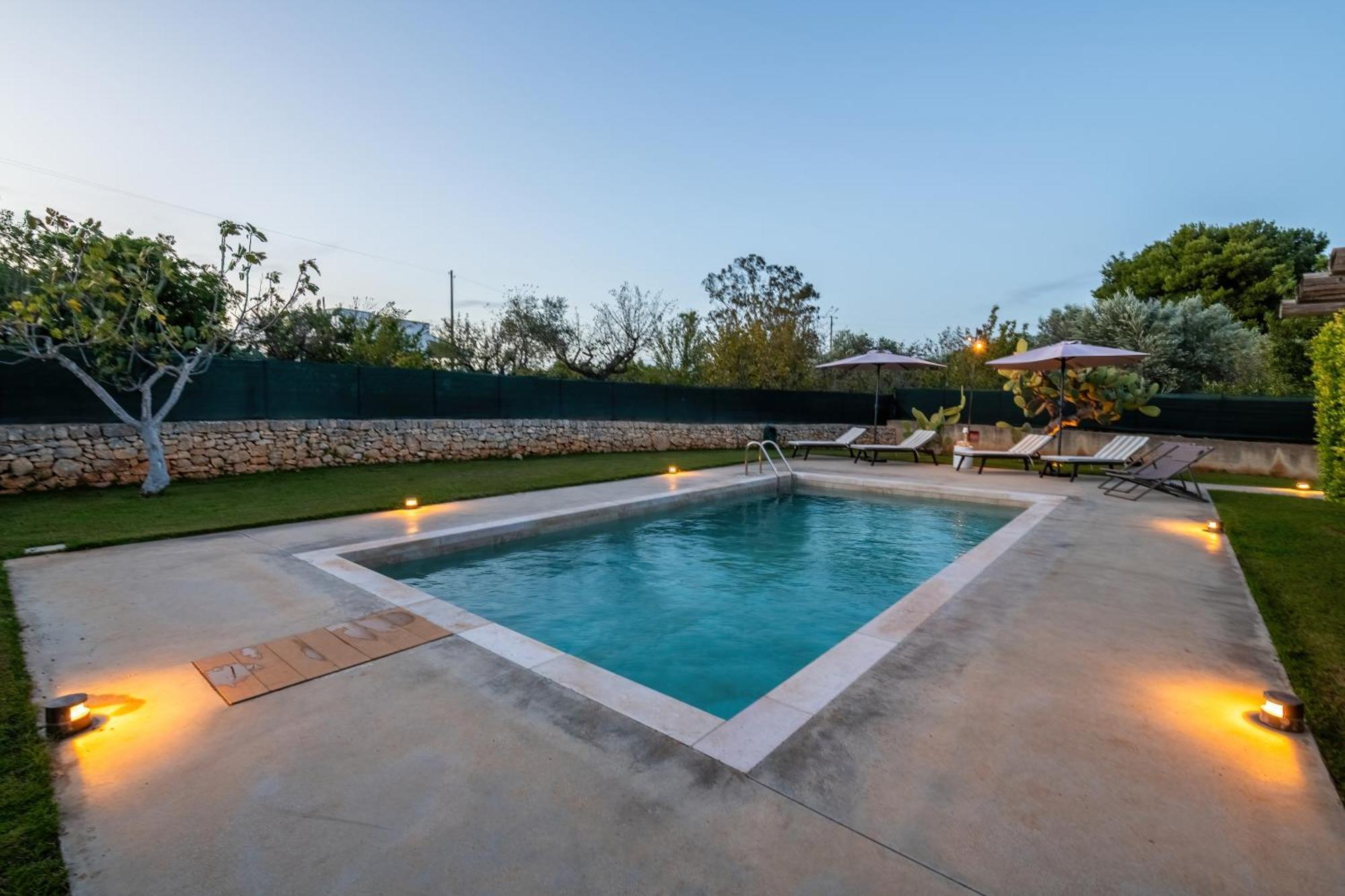 Torlevigne Relax & Pool Villa Полиняно а Маре Екстериор снимка